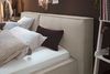 KAWOLA Bett CARLO Polsterbett Stoff taupe 140x200cm Bild 2