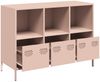 vidaXL Sideboard Rosa 101,5x39x73,5 cm Kaltgewalzter Stahl 851365 Bild 4