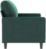 vidaXL 2-Sitzer-Sofa Dunkelgrün 120 cm Samt 359191 Bild 4