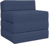vidaXL Klappsofa Bett Blau 200 x 70 x 15 cm Stoff 900005 Bild 2