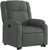 vidaXL Relaxsessel mit Aufstehhilfe Dunkelgrau Stoff 3205203 Bild 4