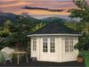 Palmako Holz Pavillon Hanna, 14,1 m², transparent tauchgrundiert Bild 2