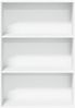 vidaXL Bücherregal Weiß 80x30x114 cm Holzwerkstoff 857931 Bild 4