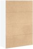 vidaXL Bücherregal Weiß 80x30x114 cm Holzwerkstoff 857931 Bild 5