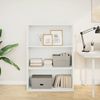 vidaXL Bücherregal Weiß 80x30x114 cm Holzwerkstoff 857931 Bild 3