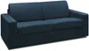 Vente-unique - COGLIO Sofa Stoff Blau - B 223 cm94 cm x H 85 cm x L 223 cm Bild 3