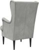 vidaXL Sessel Hellgrau Samt 42029937 Bild 4