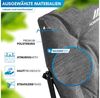 Nordmut Campingstuhl verstellbare Rückenlehne 4-fach, gepolstert, kompakt, Sitzen & Liegen (Spar-Set, 1 St), hohe Lehne, klappbar, 140kg belastbar, ergonomische Sitzform, Armlehne Bild 3