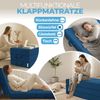 Bestschlaf Klappmatratze Gästematratze, 140x195x15 cm, blau Bild 3