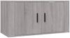 vidaXL 3-tlg. TV-Schrank-Set Grau Sonoma Holzwerkstoff 3188508 Bild 4