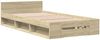 vidaXL Bettgestell mit Schublade Sonoma-Eiche 100x200 cm Holzwerkstoff 3280792 Bild 2