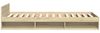 vidaXL Bettgestell mit Schublade Sonoma-Eiche 100x200 cm Holzwerkstoff 3280792 Bild 4