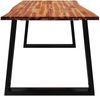vidaXL Esstisch Baumkante 180x90x75 cm Massivholz Akazie 353291 Bild 5