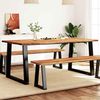 vidaXL Esstisch Baumkante 180x90x75 cm Massivholz Akazie 353291 Bild 1