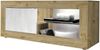 TV-Board >Belinda< in Eiche Cadiz / Weiss - 140x56x43cm (BxHxT) Bild 3