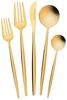 Karaca Besteck-Set Karaca Orion Shiny Gold 30Teiliges Besteckset Besteck Set für 6person Bild 5