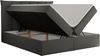 Boxspringbett, Polsterbett mit Bettkasten - PREMIUM-10 - 160x200cm - Grau Kunstleder - H4 Bild 4