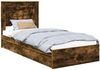 vidaXL Aufbewahrungsbett Geräucherte Eiche 90 x 200 cm Holzwerkstoff 3410277 Bild 2