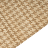 Teppich Jute beige 80 x 300 cm kariertes Muster Kurzflor ARAPTEPE Bild 5