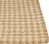 Teppich Jute beige 80 x 300 cm kariertes Muster Kurzflor ARAPTEPE Bild 4
