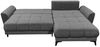 Sofa Bern von ED Exciting Design mit Schlaffunktion Anthrazit, Bettkasten und Lumos Mikrofaserbezug Bild 4