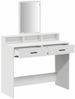 vidaXL Schminktisch mit Regal Weiß 100 x 41 x 140 cm Holzwerkstoff 865145 Bild 5