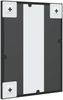vidaXL Wandspiegel, Metall schwarz, 30x40 cm Bild 5