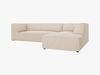 Micadoni 4-Sitzer Modular Sofa Ruby Rechts Strukturierter Stoff Ottawa Beige Bild 3