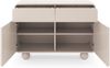 Bettso 'ALVION' Kommode mit Schubladen, Holzwerkstoff Kaschmir, 75x39x108 cm Bild 2