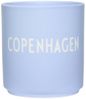 Design Letters Tasse Becher Favourite Cup Copenhagen Blau Bild 3