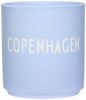 Design Letters Tasse Becher Favourite Cup Copenhagen Blau Bild 4