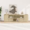 vidaXL Eckregal Sonoma-Eiche 160x40x45 cm Holzwerkstoff 3307821 Bild 3