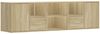 vidaXL Eckregal Sonoma-Eiche 160x40x45 cm Holzwerkstoff 3307821 Bild 2