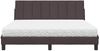 vidaXL Bett mit Matratze "Hanko" Dunkelbraun 160x200 cm Stoff 3310541 Bild 5