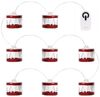Sirius Elly Drum Girlande – 8 LED – Rot Bild 1