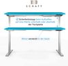 Schaff Elektrisch Höhenverstellbarer Schreibtisch REC | 120x60 cm | Blau Bild 4