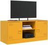 vidaXL TV-Schrank Senfgelb 99x39x44 cm Stahl 841688 Bild 4