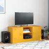 vidaXL TV-Schrank Senfgelb 99x39x44 cm Stahl 841688 Bild 3