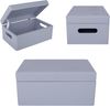 Creative Deco Holzkiste mit Deckel 30x20x14 cm (1cm) Bild 3