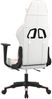 vidaXL Gaming-Stuhl mit Fußstütze Weiß und Rosa Kunstleder 3143708 Bild 5