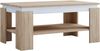 VCM Beistelltisch & Couchtisch Rolas 918840 Sonoma-Eiche / Weiß H. 41 x B. 90 x T. 53cm Bild 2