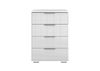 Nachtkommode >Easy Plus< (BxHxT: 52x74x38 cm) in weiß - 52x74x38cm (BxHxT) Bild 1