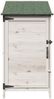 vidaXL Garten Shed Weiß 59 x 56 x 113,5 cm Holzwerkstoff 42033437 Bild 5