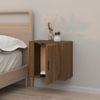 vidaXL Wand-Nachttisch Braun Eichen-Optik 50x30x47 cm 816878 Bild 3