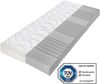 7-Zonen Matratze Double DeLuxe: TÜV-geprüft & Made in Germany 140x200 H3 Bild 2