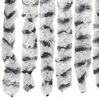 vidaXL Insektenschutz-Vorhang Hell- und Dunkelgrau 56x185 cm Chenille 325454 Bild 5