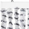 vidaXL Insektenschutz-Vorhang Hell- und Dunkelgrau 56x185 cm Chenille 325454 Bild 4