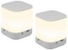 Nettlife LED Nachttischlampe Touch Dimmbar Akku 3600mAH USB Aufladbar Weiß Kabellos, Dimmbar, LED fest integriert, mit 3 Farbtemperaturen&Timing Funktion Nachtlicht Bild 4