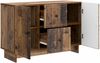 vidaXL Sideboard Altholz 89 x 34,5 x 60 cm Holzwerkstoff 893973 Bild 3