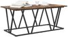 vidaXL Couchtisch Geräucherte Eiche 100 x 50 x 40 cm 869710 Bild 3